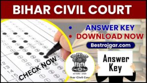 Bihar Civil Court Answer Key 2023: बिहार सिविल कोर्ट ने राईटर व स्टेनोग्राफर की आंसर की हुई जारी यहाँ से करें चेक