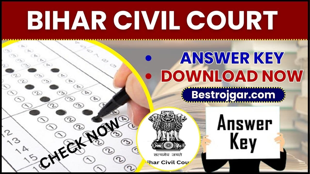 Bihar Civil Court Answer Key 2023