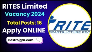 RITES Limited Vacancy 2024: सहायक प्रबंधक (वित्त) के 16 पदों के लिए ऑनलाइन आवेदन करें और जाने पूरी जानकारी हमारे बेवसाइट पर