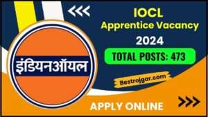 IOCL Apprentice Vacancy 2024: नोटिफिकेशन डाटा एंट्री ऑपरेटर केवल 12 वीं पास – 473 पदों के लिए ऑनलाइन आवेदन करें और जाने पूरी जानकारी हमारे बेवसाइट पर 