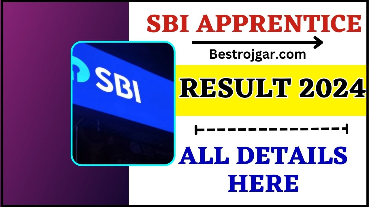 SBI Apprentice Result 2024