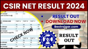 CSIR NET Result 2024 : Download your result from Here and check Scorecard, Validity & Qualifying Marks