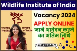 Wildlife Institute of India Vacancy 2024: 10वीं पास के लिए भी सरकारी नौकरी का मौका जाने पूरी जानकारी हमारे वेबसाइट पर 