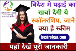 NOS Scholarship 2024: विदेश मे पढ़ाई का खर्चा देगी ये स्कॉलरशिप, जाने क्या है स्कीम और आवेदन प्रक्रिया?