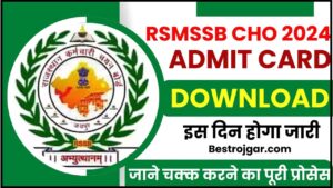 RSMSSB CHO Admit Card 2024: डाउनलोड लिंक – हॉल टिकट की जाँच कैसे करें और जाने पूरी जानकारी हमारे वेबसाइट पर