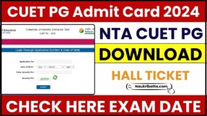 CUET PG Admit Card 2024