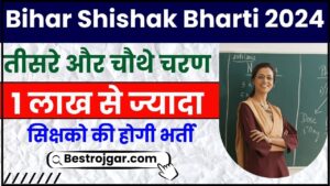 Bihar Shishak Bharti 2024