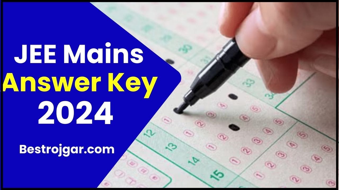 JEE Mains Answer Key 2024