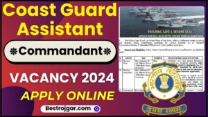 Coast Guard Assistant Commandant Vacancy 2024