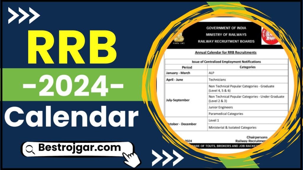 RRB Calendar 2024
