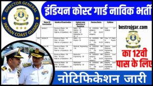 Indian Coast Guard Navik Vacancy 2024: इंडियन कोस्ट गार्ड नाविक भर्ती का 12वी पास के लिए नोटिफिकेशन जारी