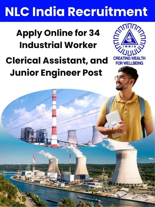 Apply Online for 34 Industrial Worker, Clerical Assistant, and Junior Engineer Post