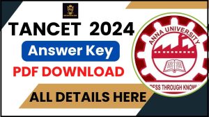 TANCET Answer Key 2024