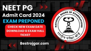 NEET PG Admit Card 2024