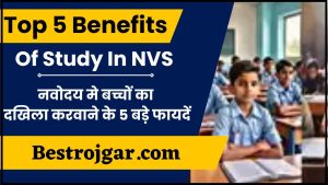 Top 5 Benefits Of Study In NVS: जाने नवोदय मे बच्चों का दखिला करवाने के 5 बड़े फायदें, जाने क्या है पूूरी रिपोर्ट हमारे वेबसाइट पर?