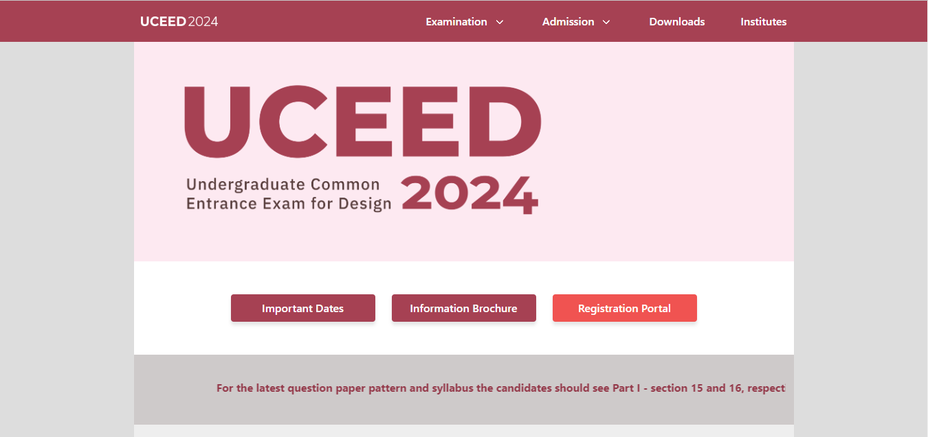 UCEED Result Out