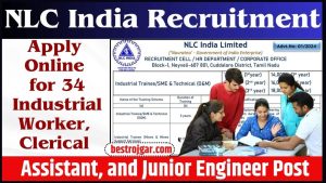 NLC India Recruitment 2024 Apply Online for 34 Industrial Worker, Clerical Assistant, and Junior Engineer Post