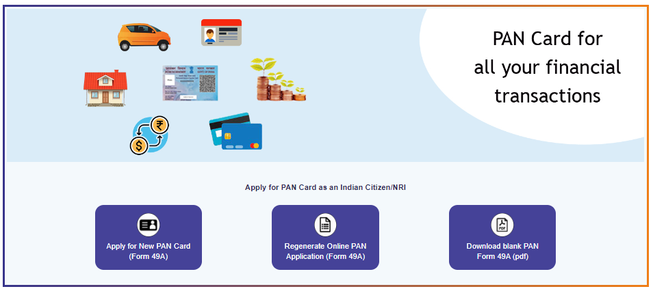 Minor PAN Card Online Apply