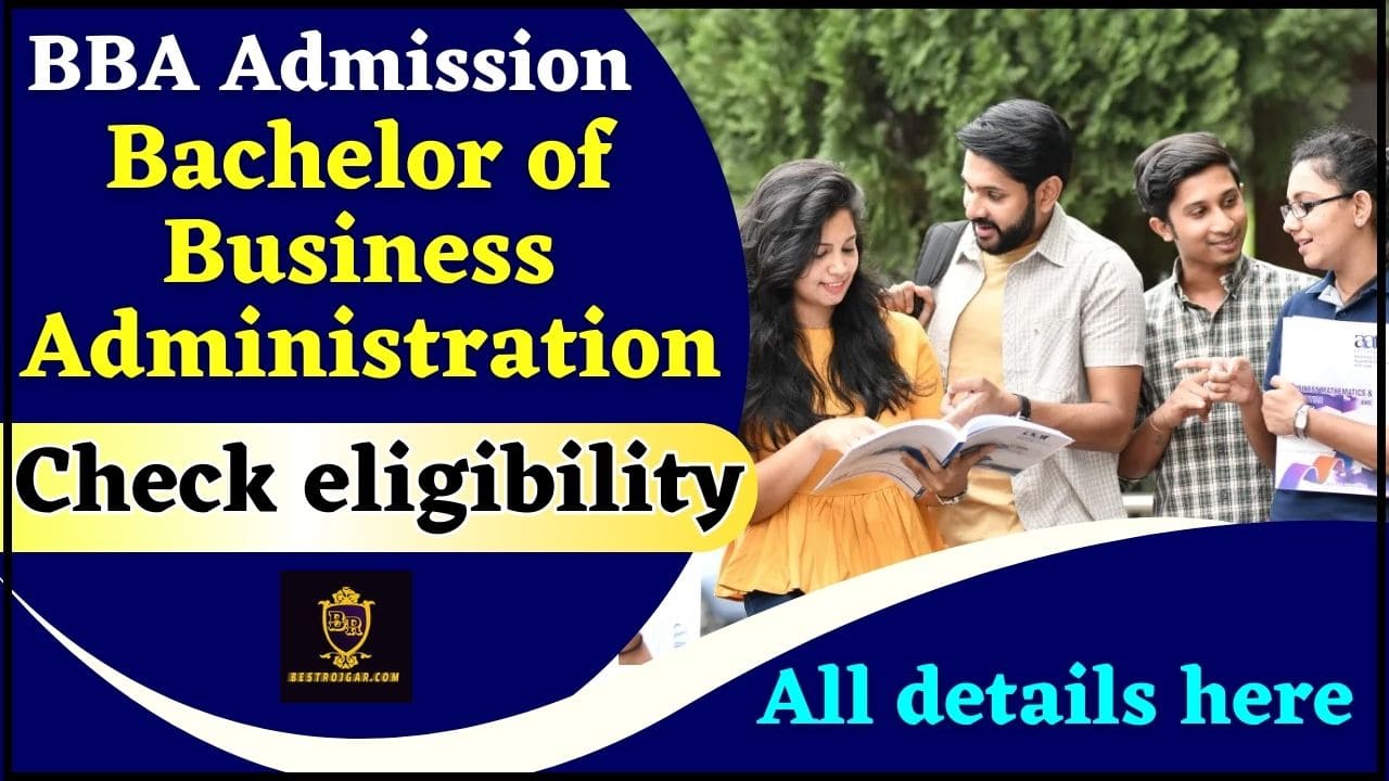 BBA Admission Notification 2024