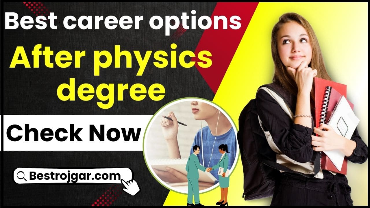 Career After Physics Degree