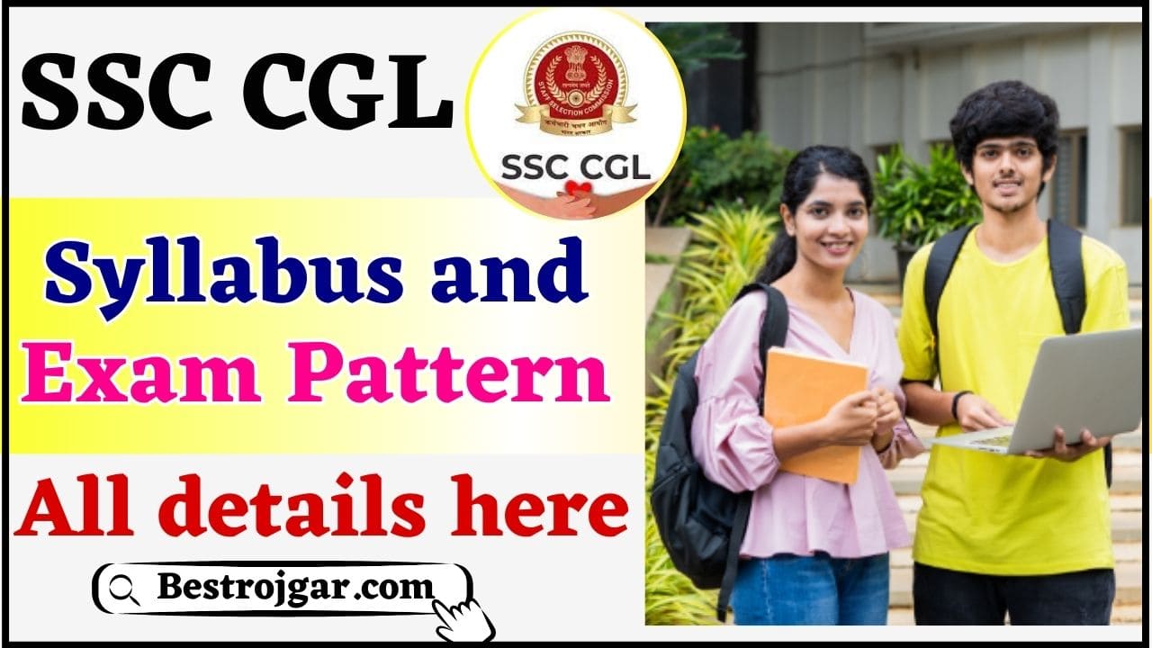 SSC CGL Syllabus and Exam Pattern 2024