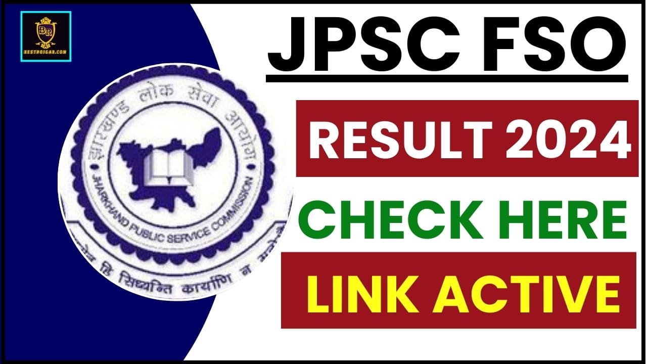 JPSC FSO Result 