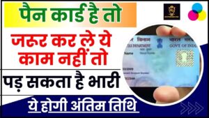 PAN Card Alert Today 2024 : पैन कार्ड है तो जरूर कर ले ये काम नहीं तो पड़ सकता है भारी 31 May लास्ट डेट