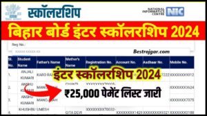 Bihar Board 12th Scholarship Check Payment 2024 : कक्षा 12वीं पास छात्रों के लिए ₹25000 स्कॉलरशिप स्टेटस ऐसे चेक करें