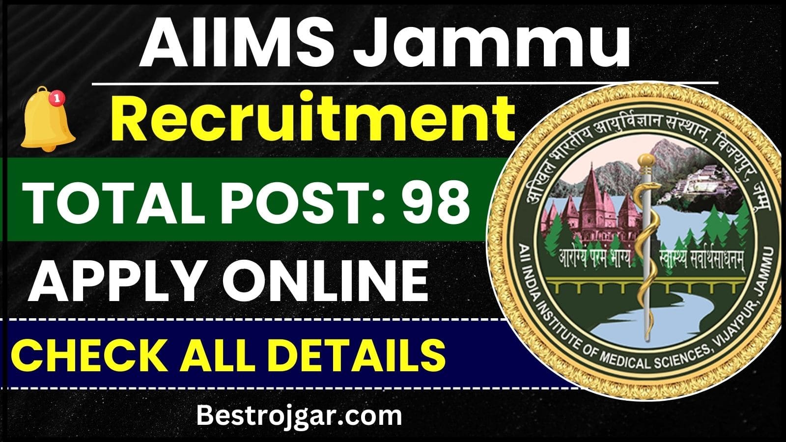 AIIMS Jammu Recruitment Apply 