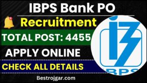 IBPS Bank PO Recruitment 2024 : Notification Out For 4455 Posts, Apply Online (Link Active )